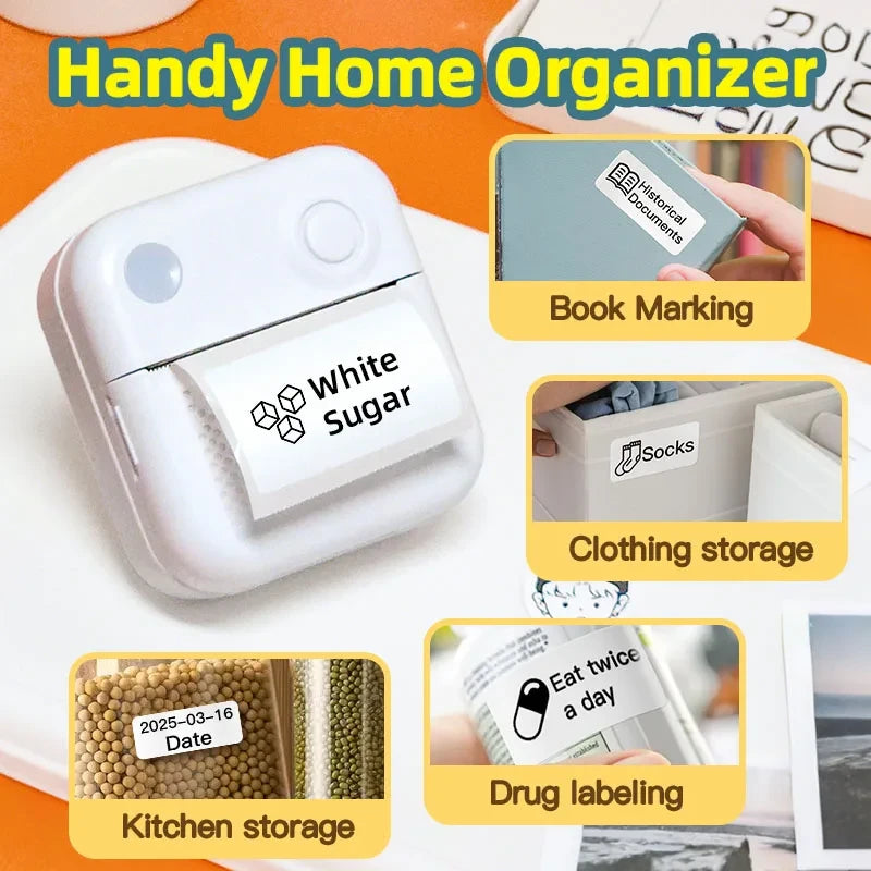 Portable Thermal Label Printer