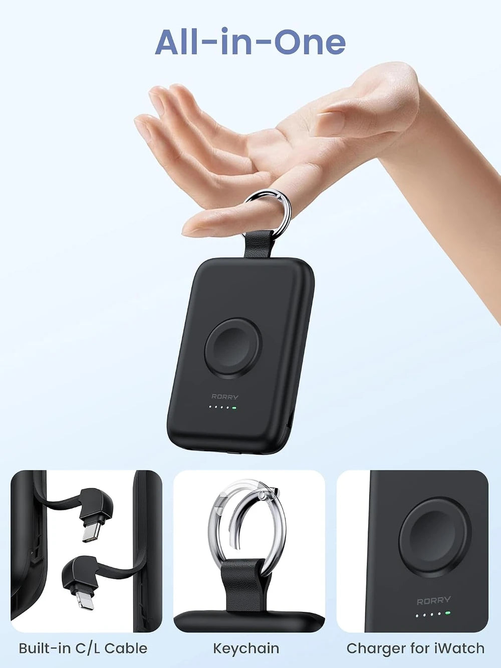 Phone and Watch Travel Power Bank