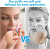 Triangle Travel Makeup Powder Puff