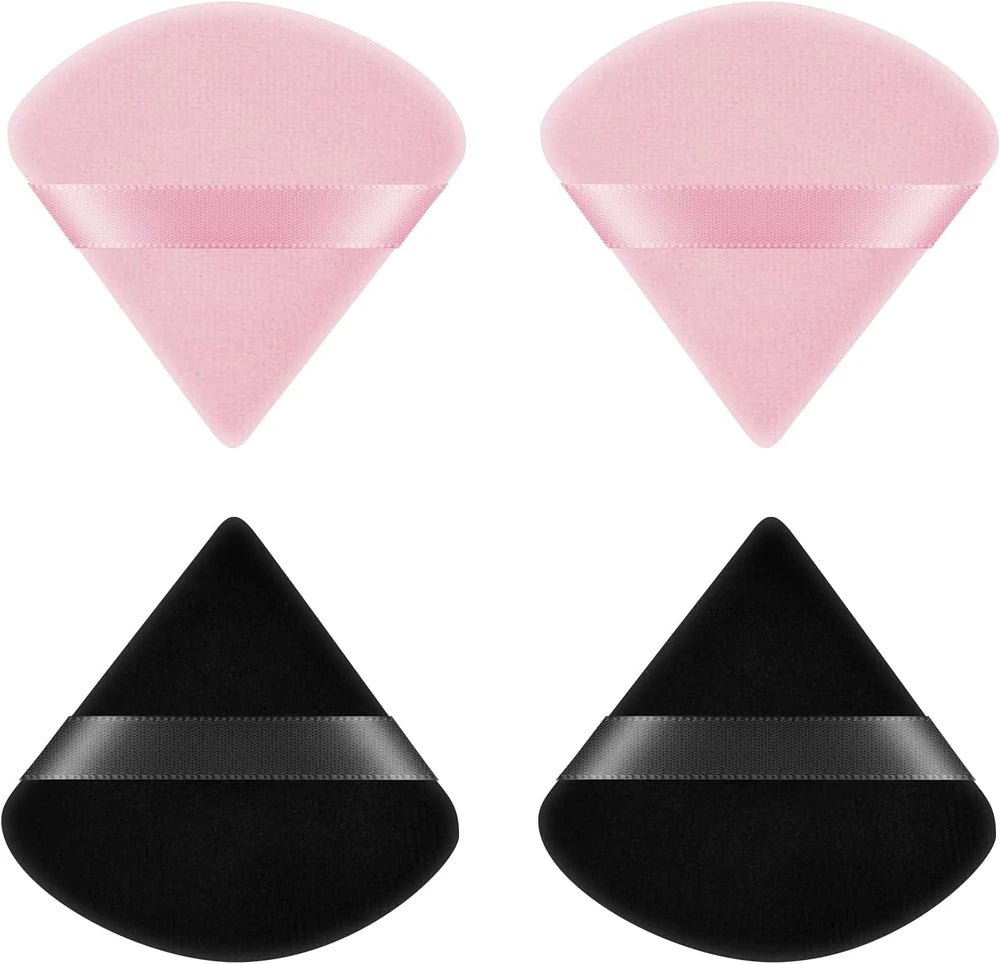 Triangle Travel Makeup Powder Puff