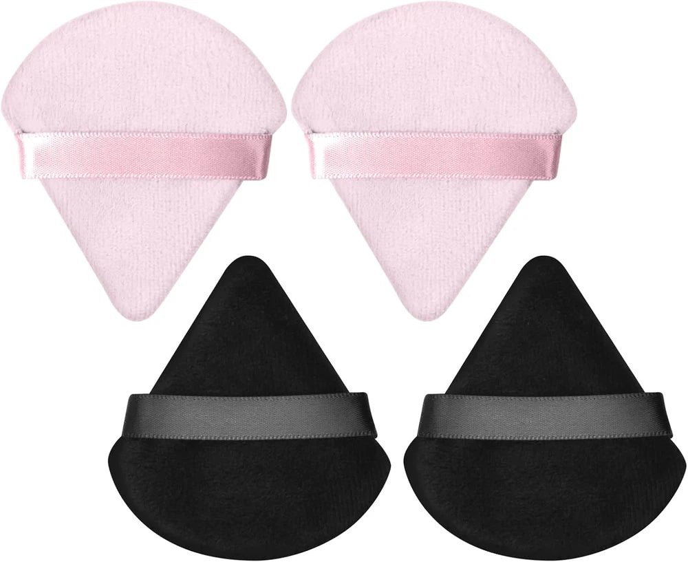 Triangle Travel Makeup Powder Puff