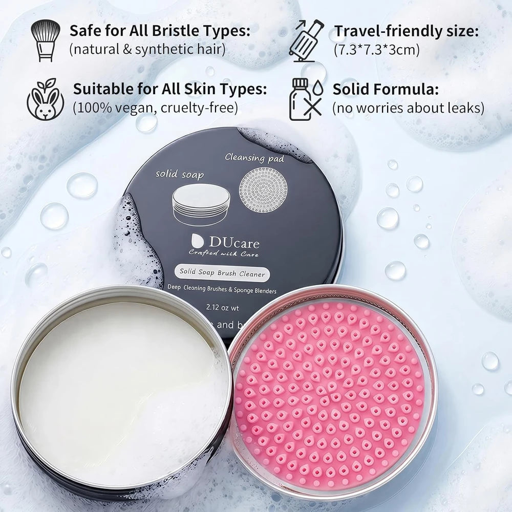Travel Makeup Brush Cleaner Soap